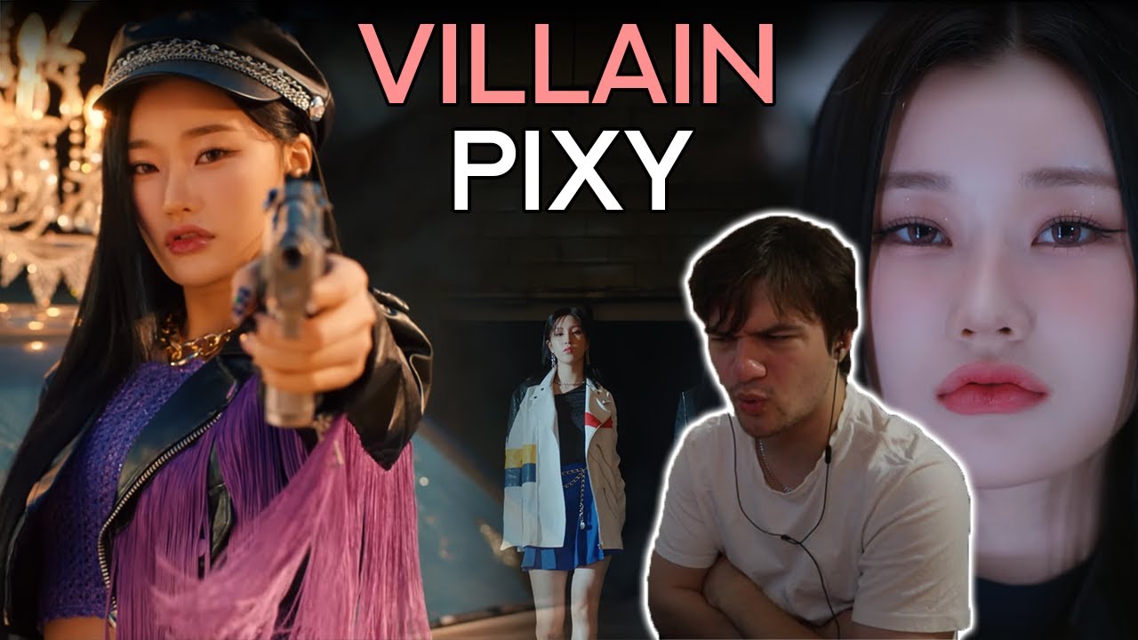 FIRST TIME Reacting to PIXY - 'Villain' MV