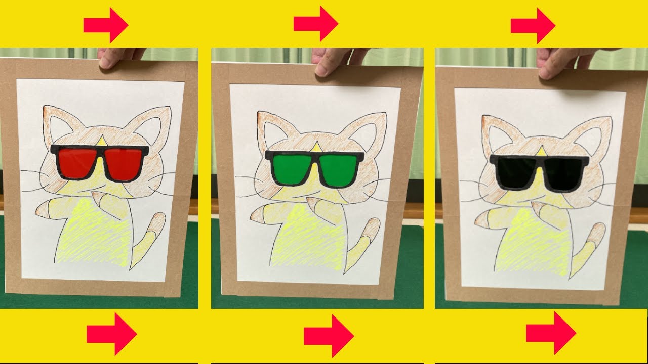 額縁マジック4ネタ種明かし　4 picture frame magic tricks revealed.