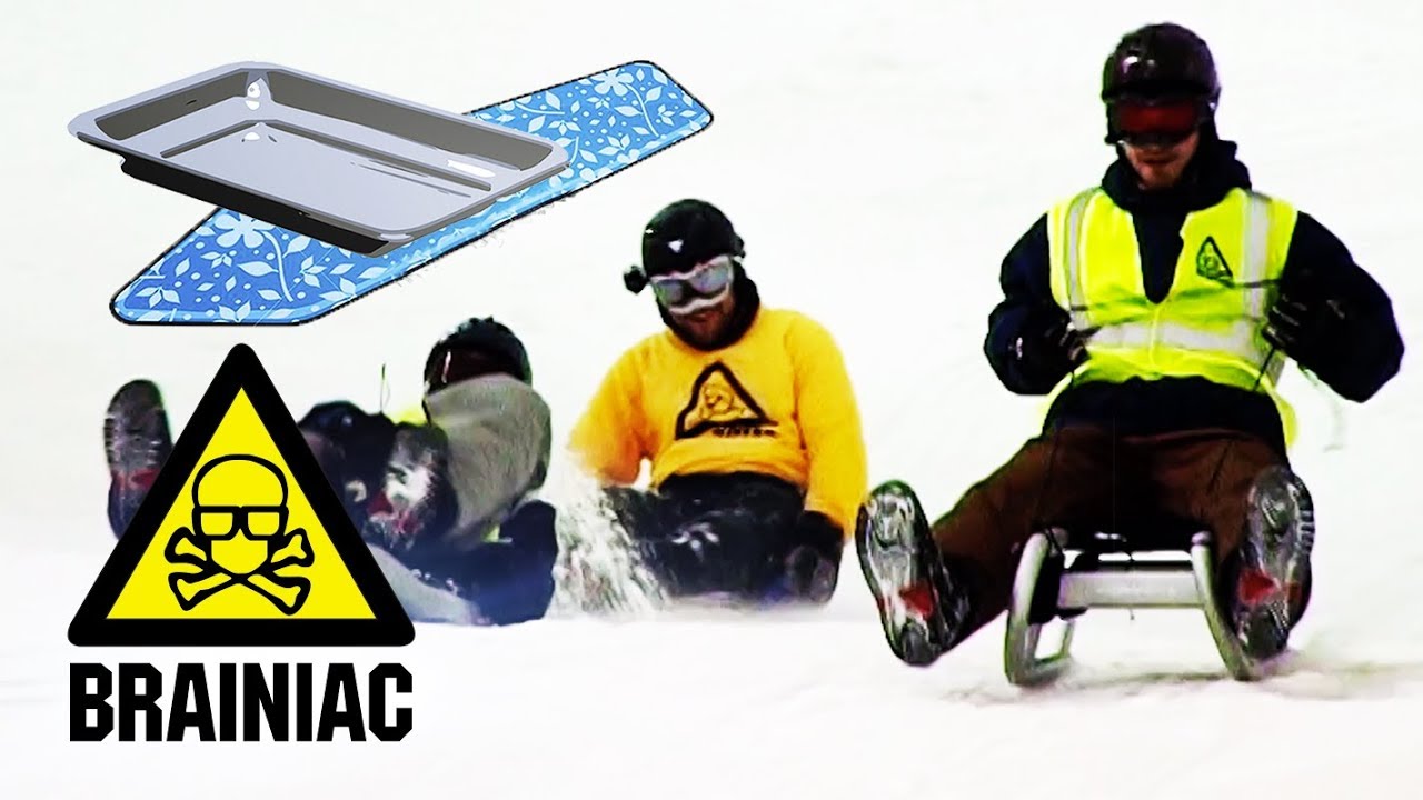 How to Make Your Own Sledge | Brainiac