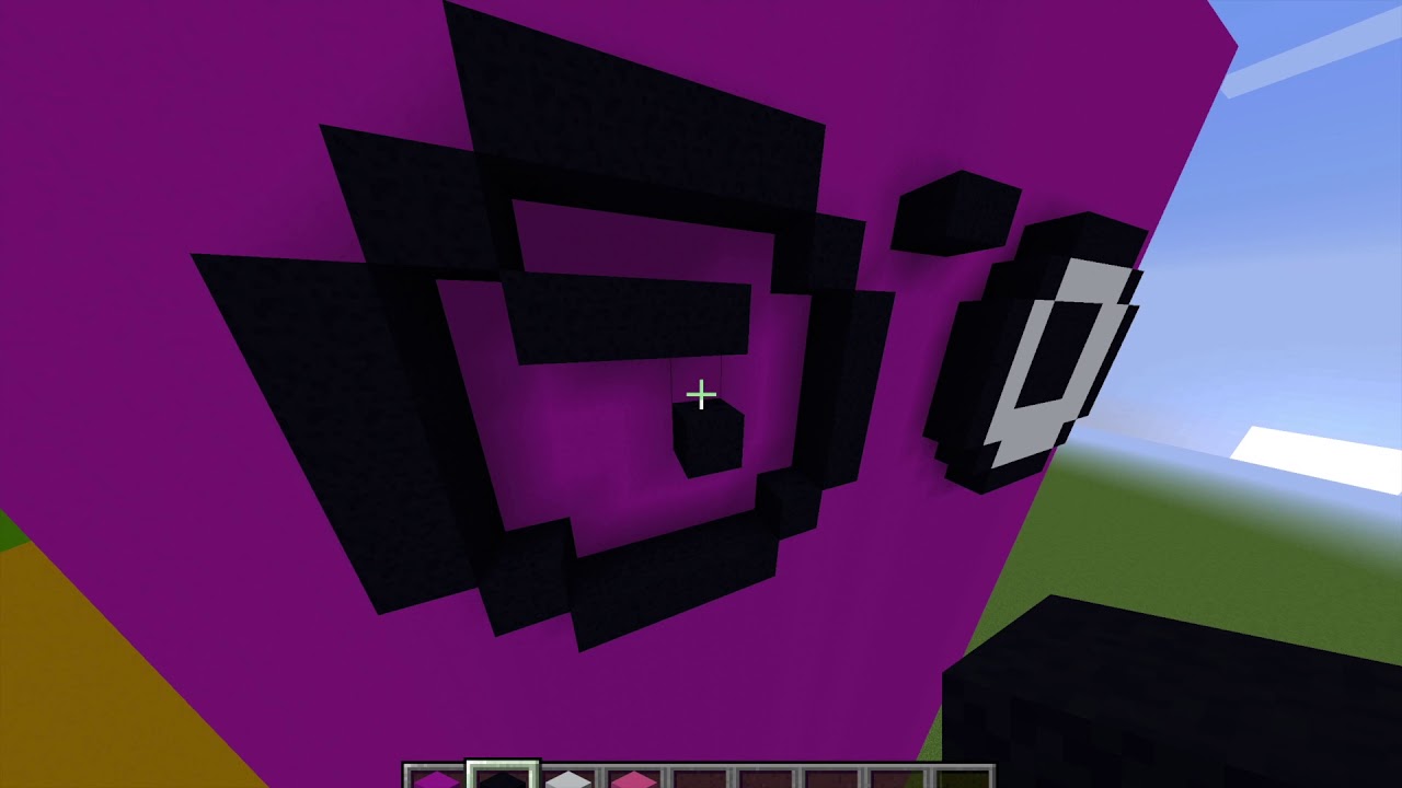 Build Giant Numberblock 8 in Minecraft