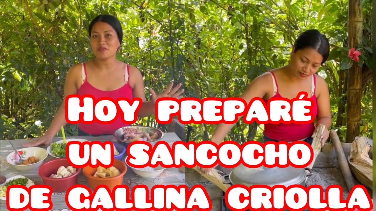 Hoy preparé un sancocho de gallina criolla a mi estilo @Elcampodeyuri 
