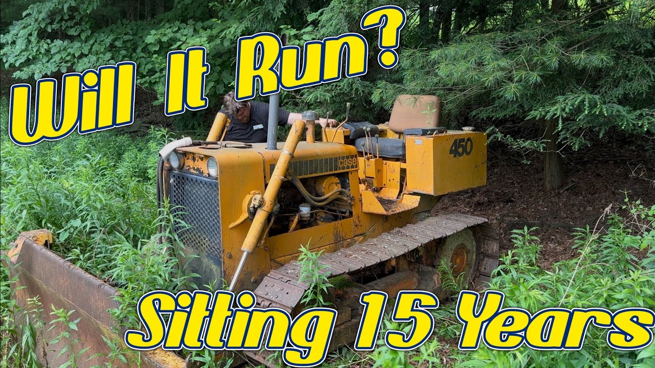 Resurrecting an Abandoned Case 450 Bulldozer ￼