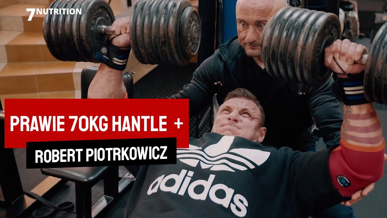 Ile wyciska Fryta pod okiem Roberta Piotrkowicza? ROAD TO 2021 - trening klatki | 7Nutrition