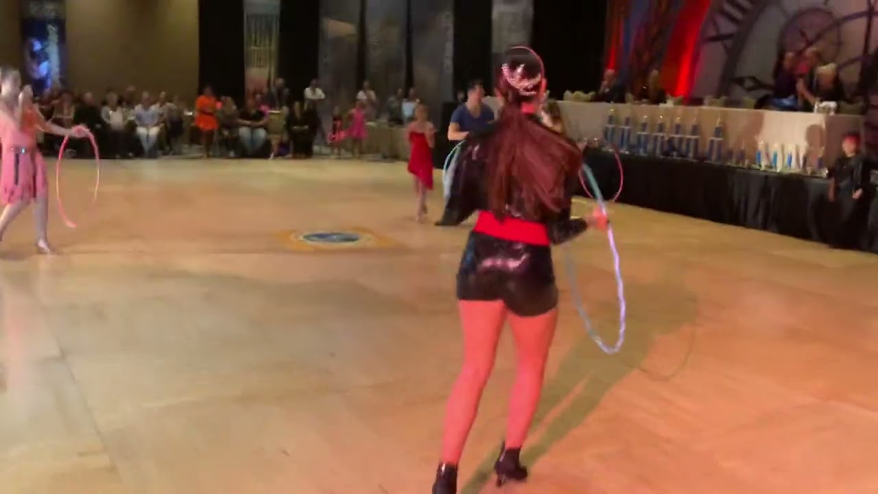 Ballroom Blitz Hulu hoop fun! 2022 World Promotions Ballroom Blitz