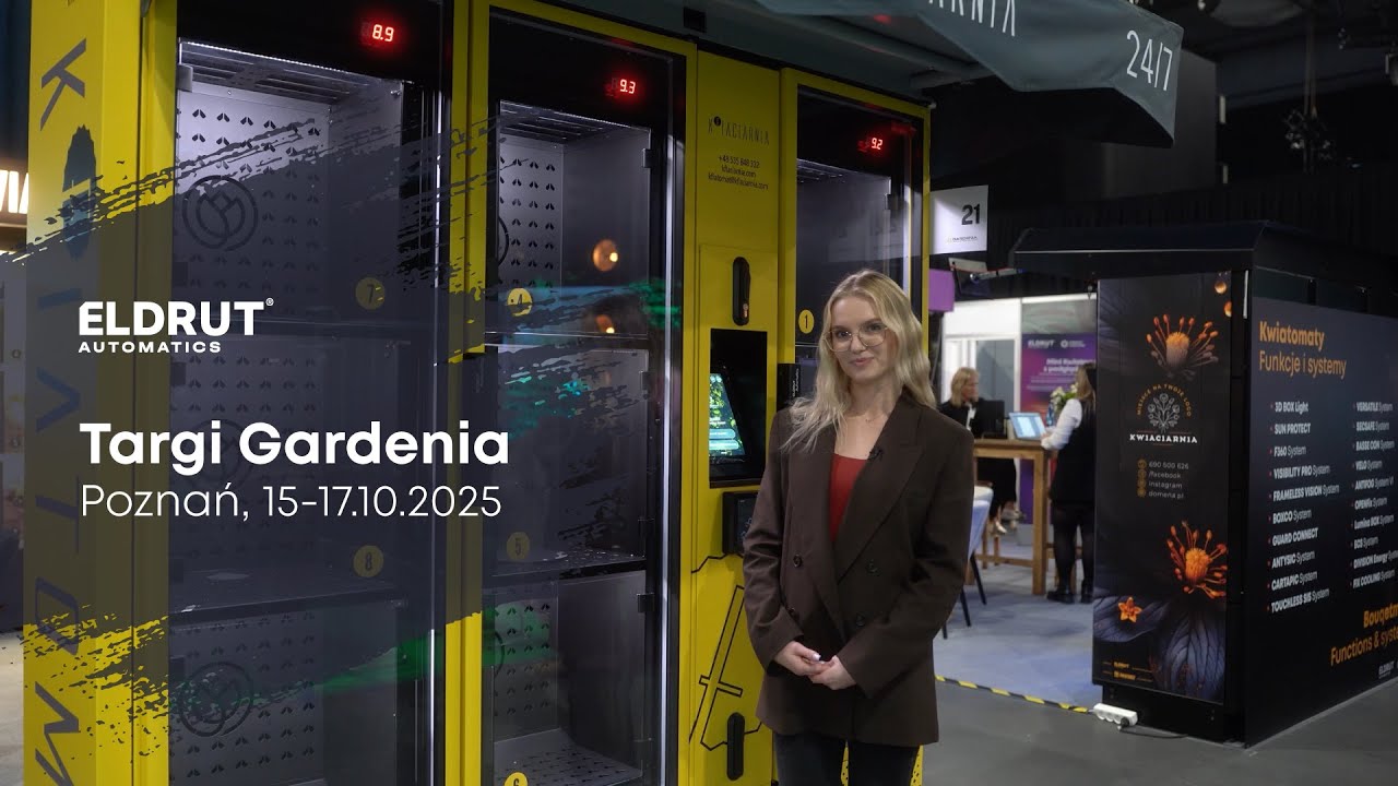 Eldrut Automatics na Targach Gardenia, Poznań 15-17.102025