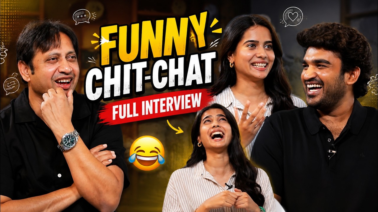 Producer SKN Funny Chit-Chat with Kiran Abbavaram & Sri Gouri Priya | Chennai Love Story