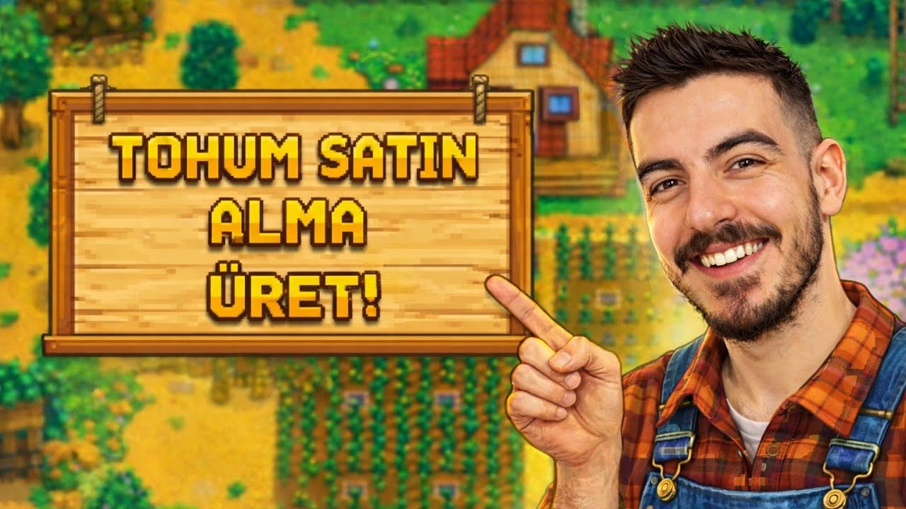 TOHUM ÜRETİCİ NASIL YAPILIR | STARDEW VALLEY | BÖLÜM 5
