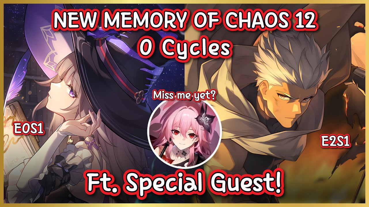 3.6 Memory of chaos 12 : E0 The Herta & E2 Archer 0 Cycles Showcase Ft. Special Guest!