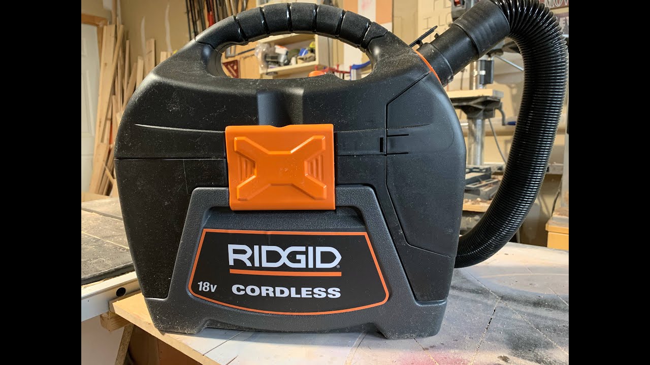 Review of the Ridgid Cordless vacuum