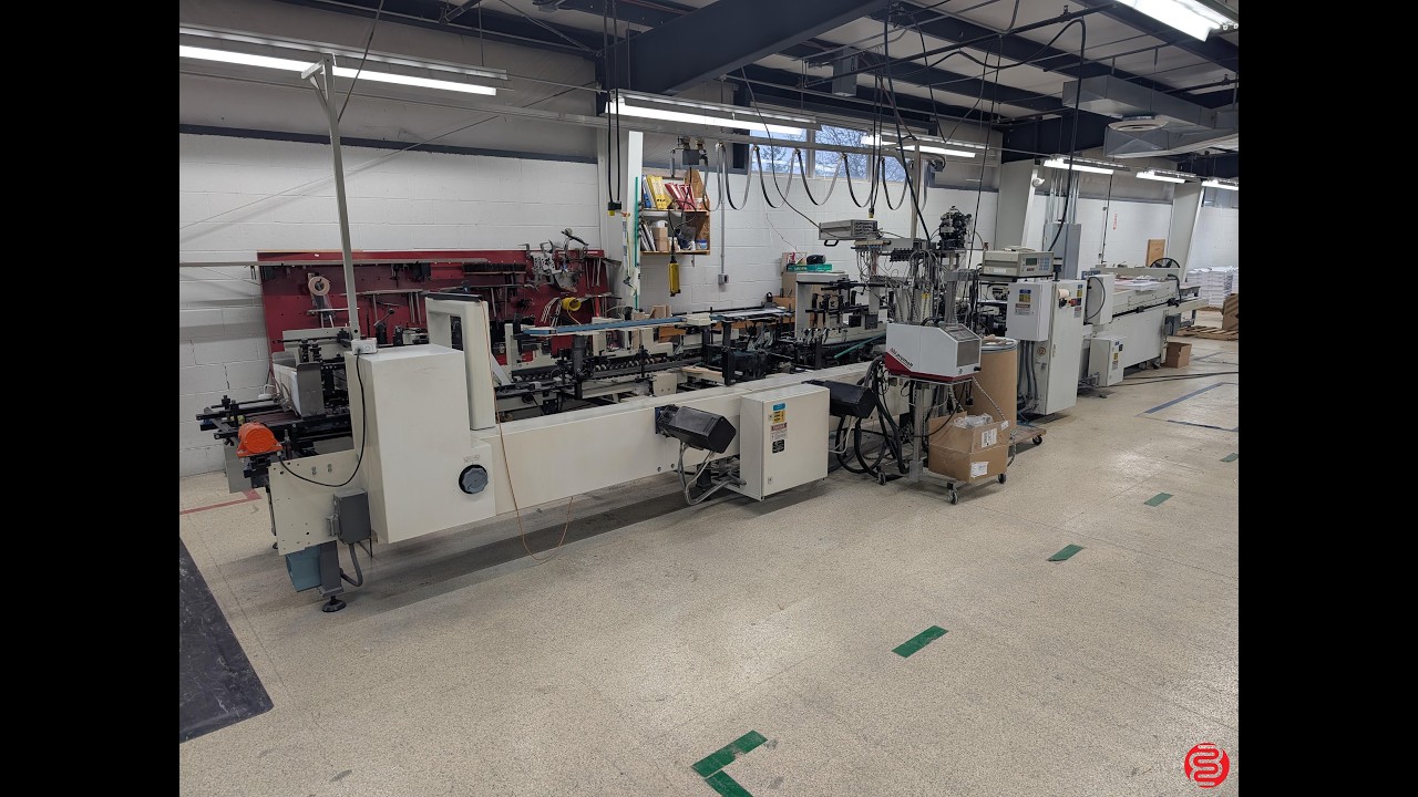 2003 Bobst Media 100 II A2 Folder / Gluer System