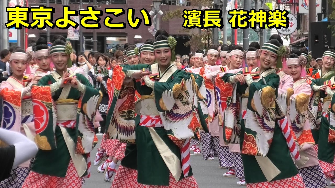[東京よさこい]濱長 花神楽@みずき通り会場