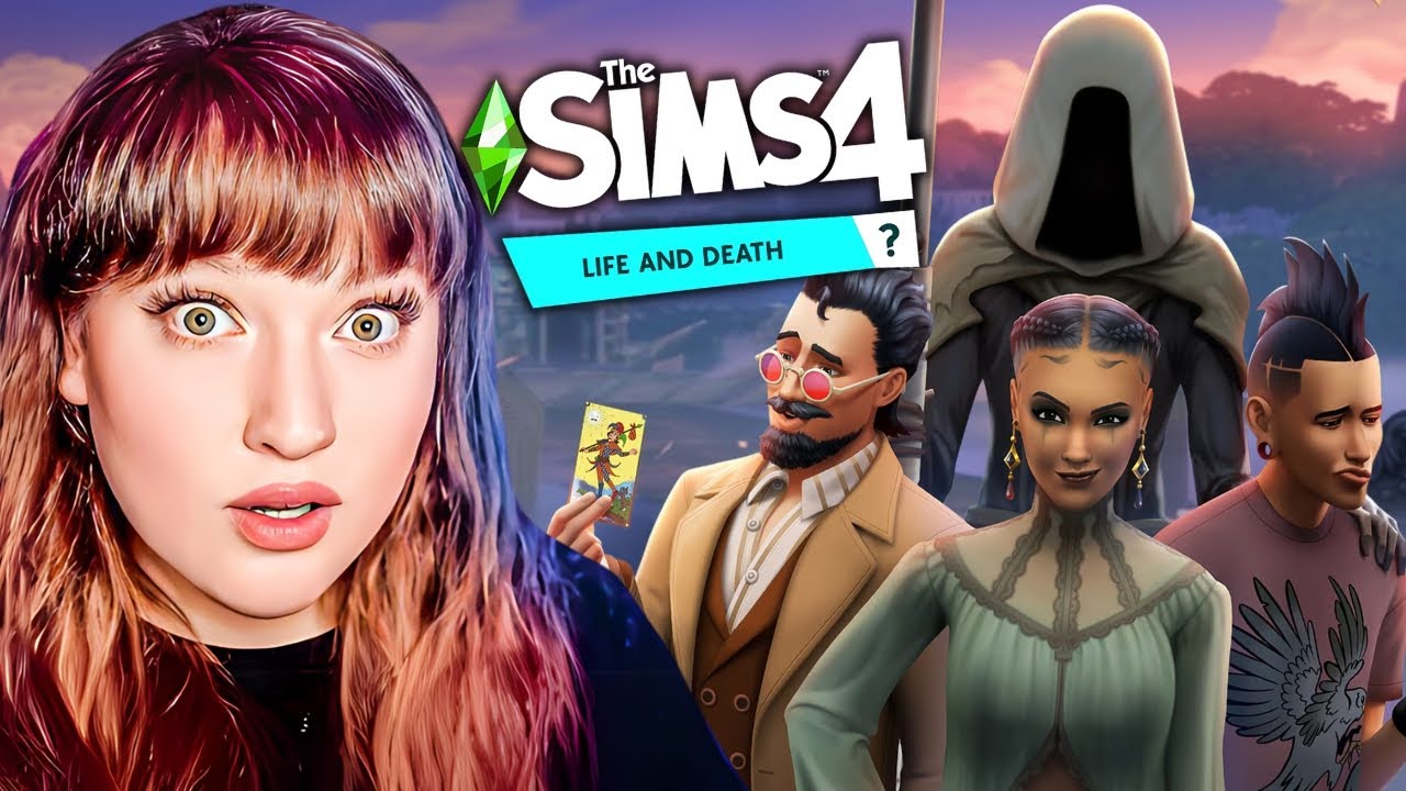 I Played The Sims 4 LIFE & DEATH for the FIRST TIME!