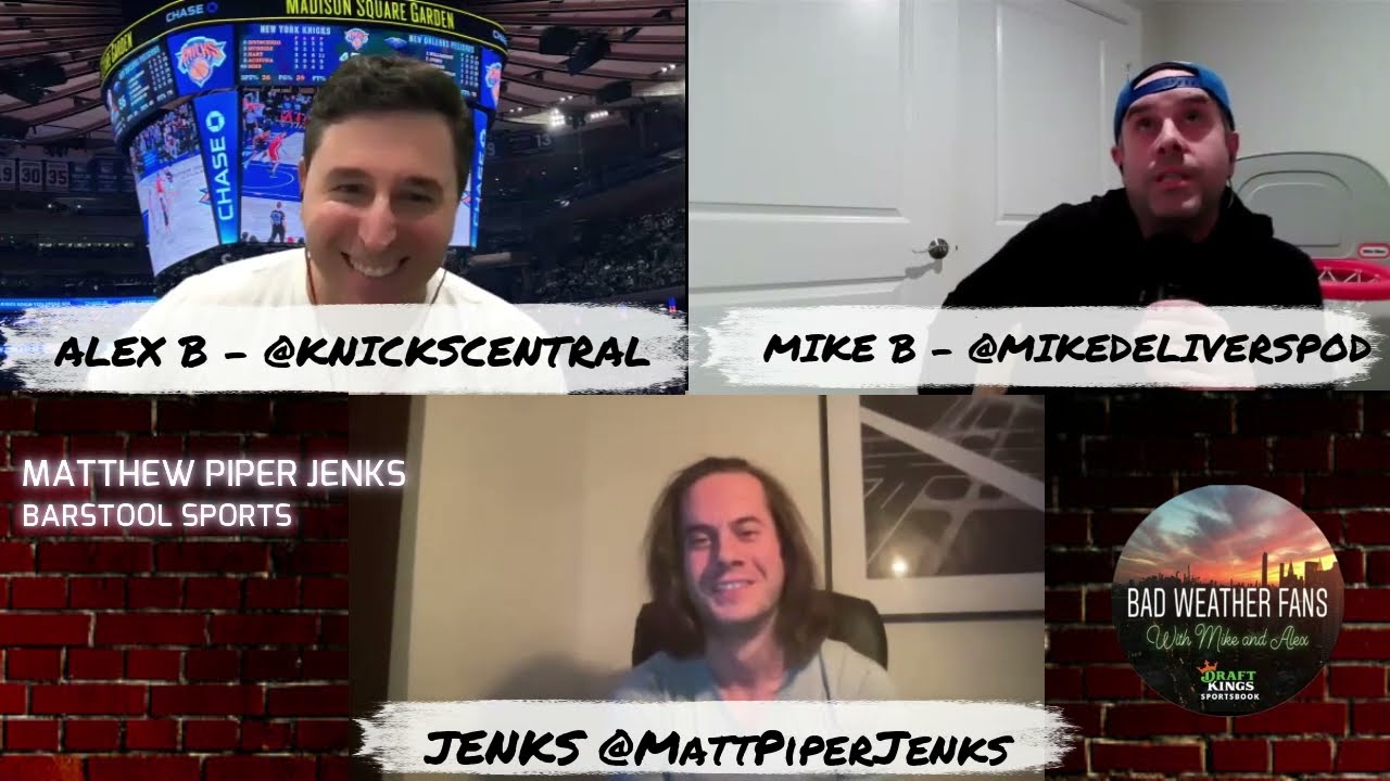 Barstool's Matthew Piper Jenks Interview | Bad Weather Fans