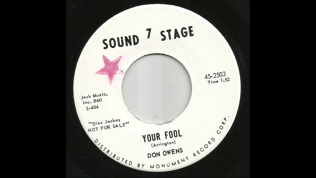 Don Owens - Your Fool