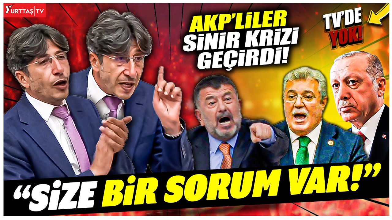AKP'lilere sinir krizi geçirten soru! Ali Bozan konuştu herkes bağırmaya başladı! 
