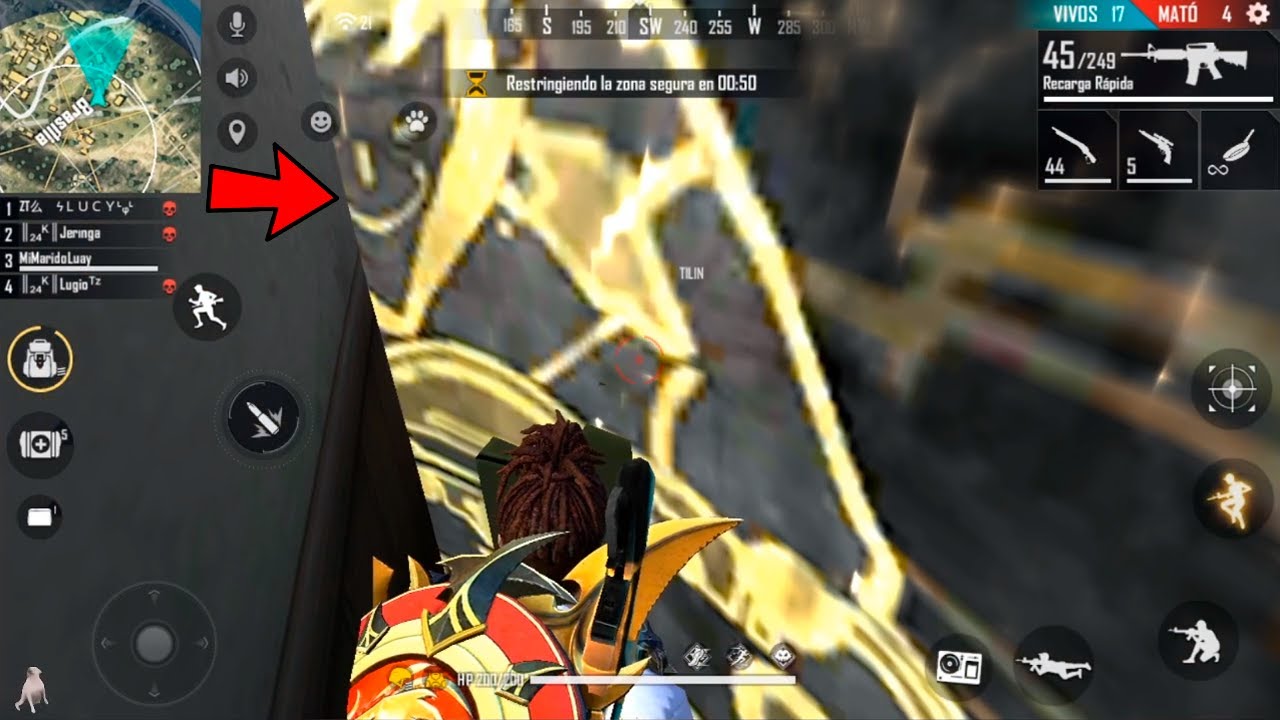 UNA ESCUADRA QUISO HUMILLARME Y ASÍ TERMINO ESTO... FREE FIRE !! | LUAY