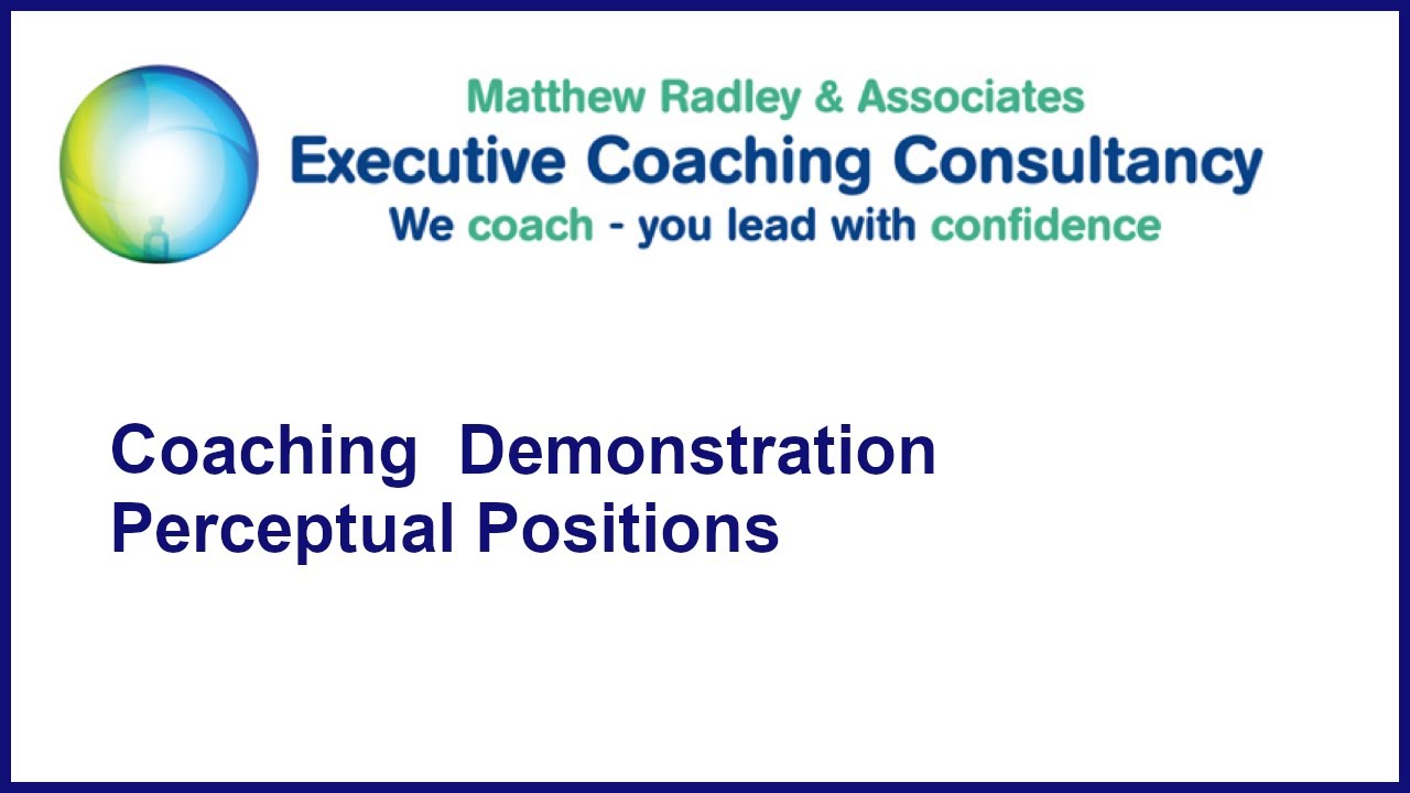 Coaching Tools - Perceptual Positions