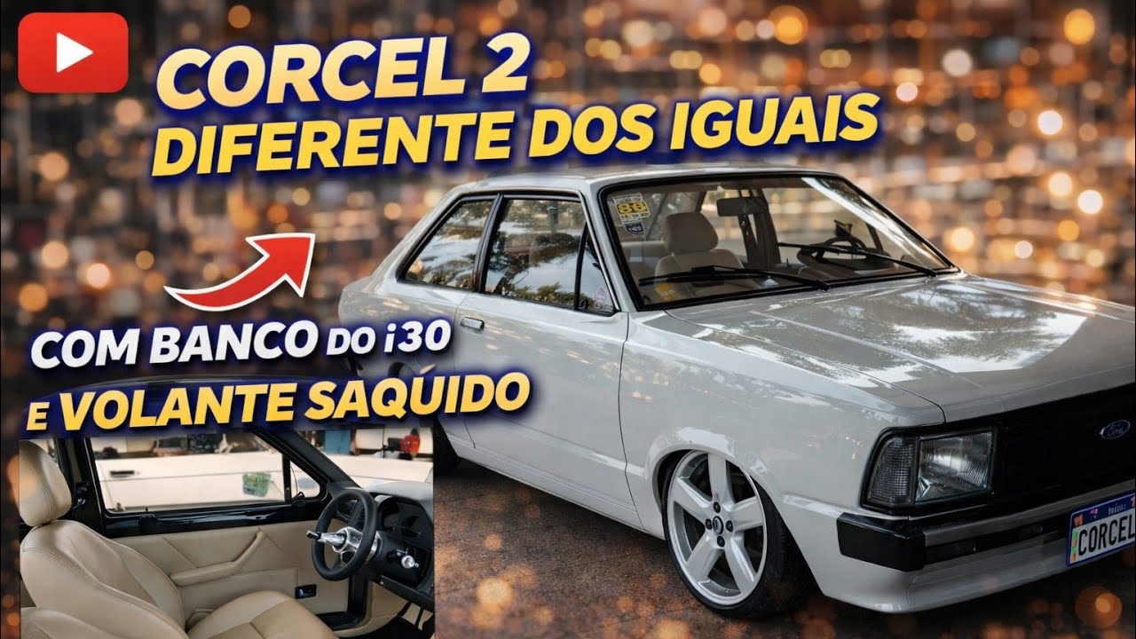 CORCEL 2-COMO VC NUNCA VIU COM SUSPENS&Atilde;O A AR E INTERIOR DIFERENCIADO. #mundoautomotivo