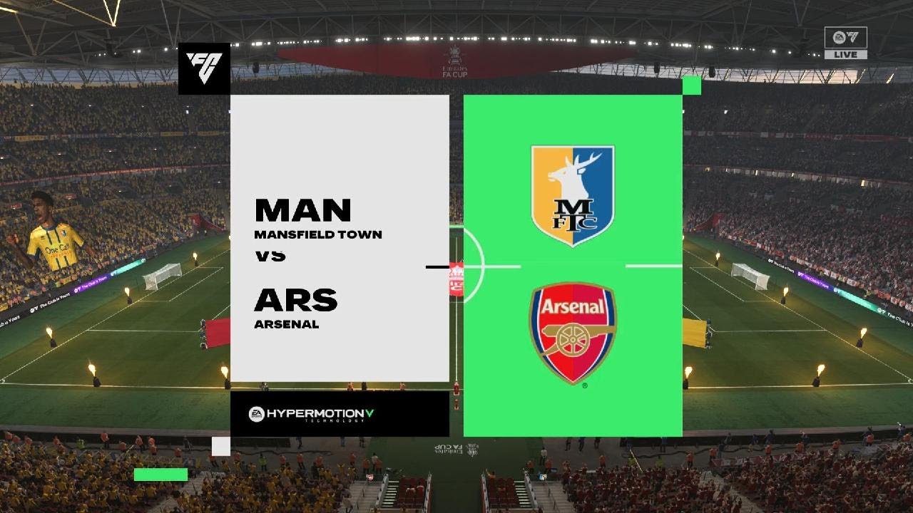 Mansfield vs Arsenal | FA Cup 25/26 Match Highlights 