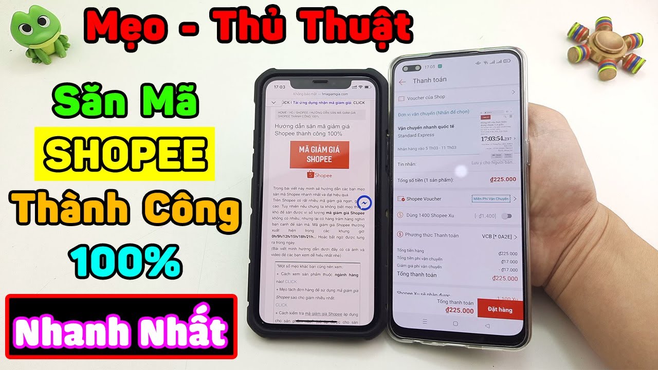 Hướng dẫn săn mã giảm giá SHOPEE thành công 100%