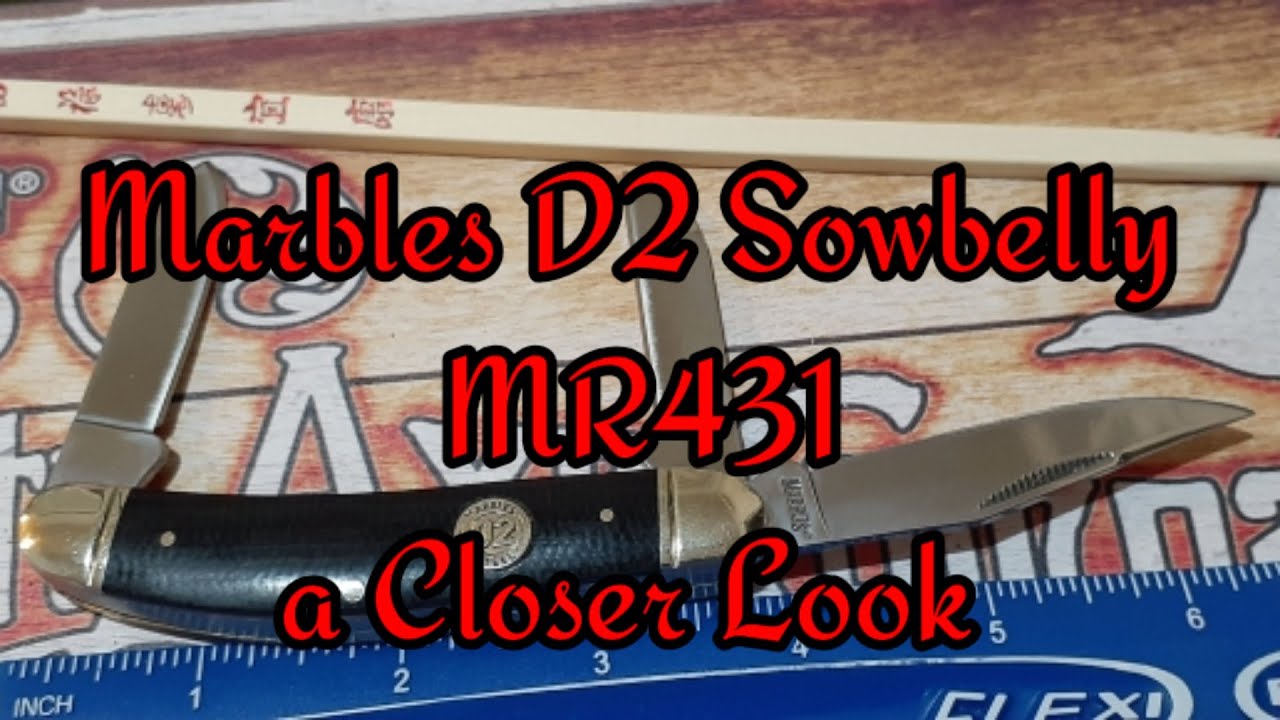 (46) Marbles D2 Sowbelly MR431 a Closer Look