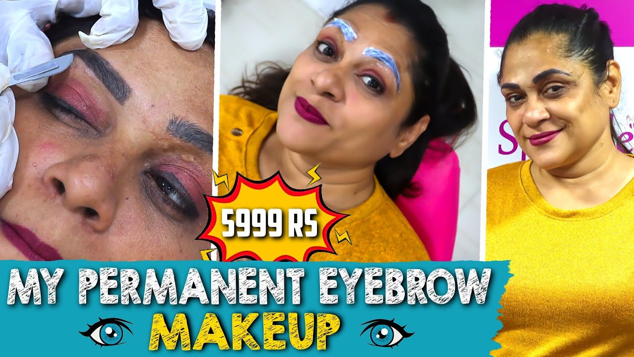 Microblading பண்ணா வலி அதிகமா இருக்குமா? Permanent Eyebrows Step by Step Process|Relook - Uma Riyaz