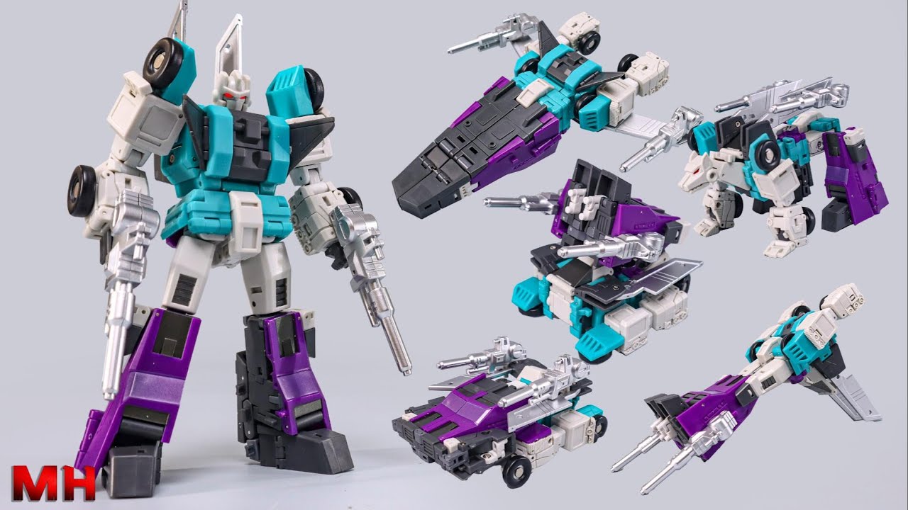 NA Newage H74 Cho Sixshot 6in1 headmaster Sixshot transformation review.
