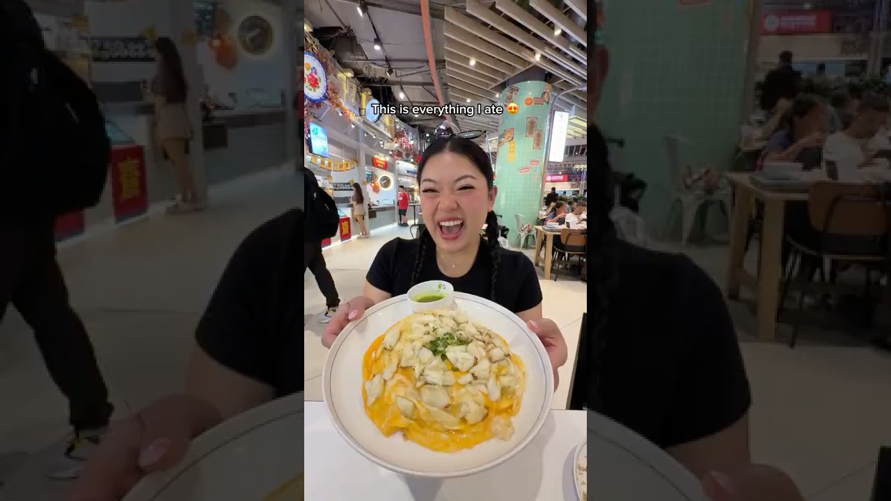 Всё, что я ела в Siam Paragon в Бангкоке! 🦀🍜🧋