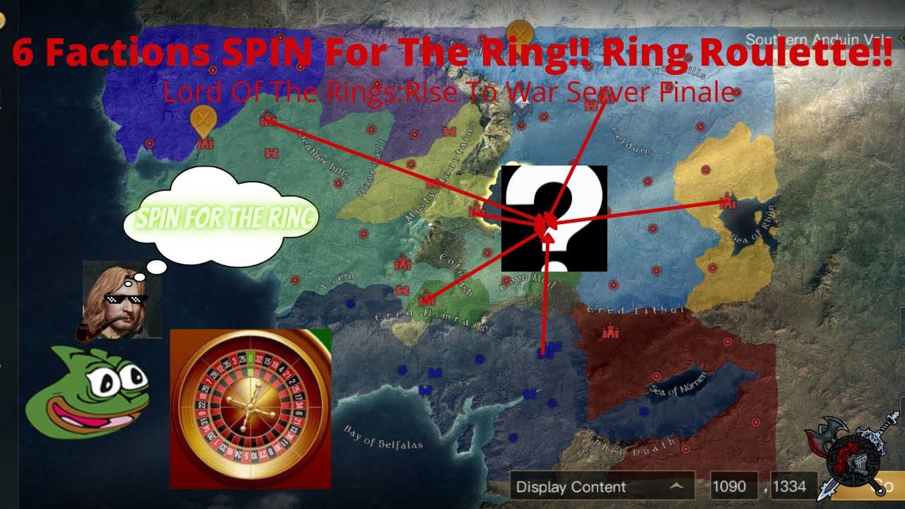 RING ROULETTE!! Who Gets the RING?!?! Season 1 Server 39! Lord Of The Rings: Rise To War