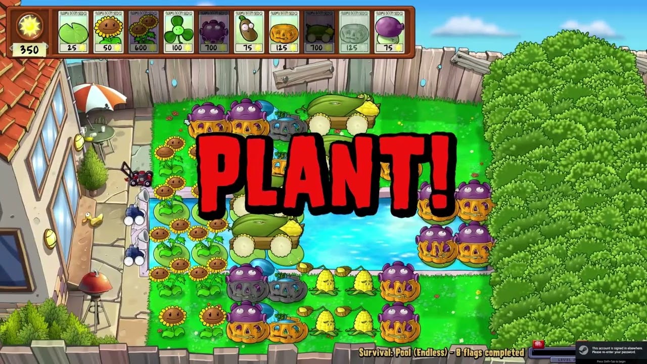 PLATNS VS ZOMBIES REPLANTEWD