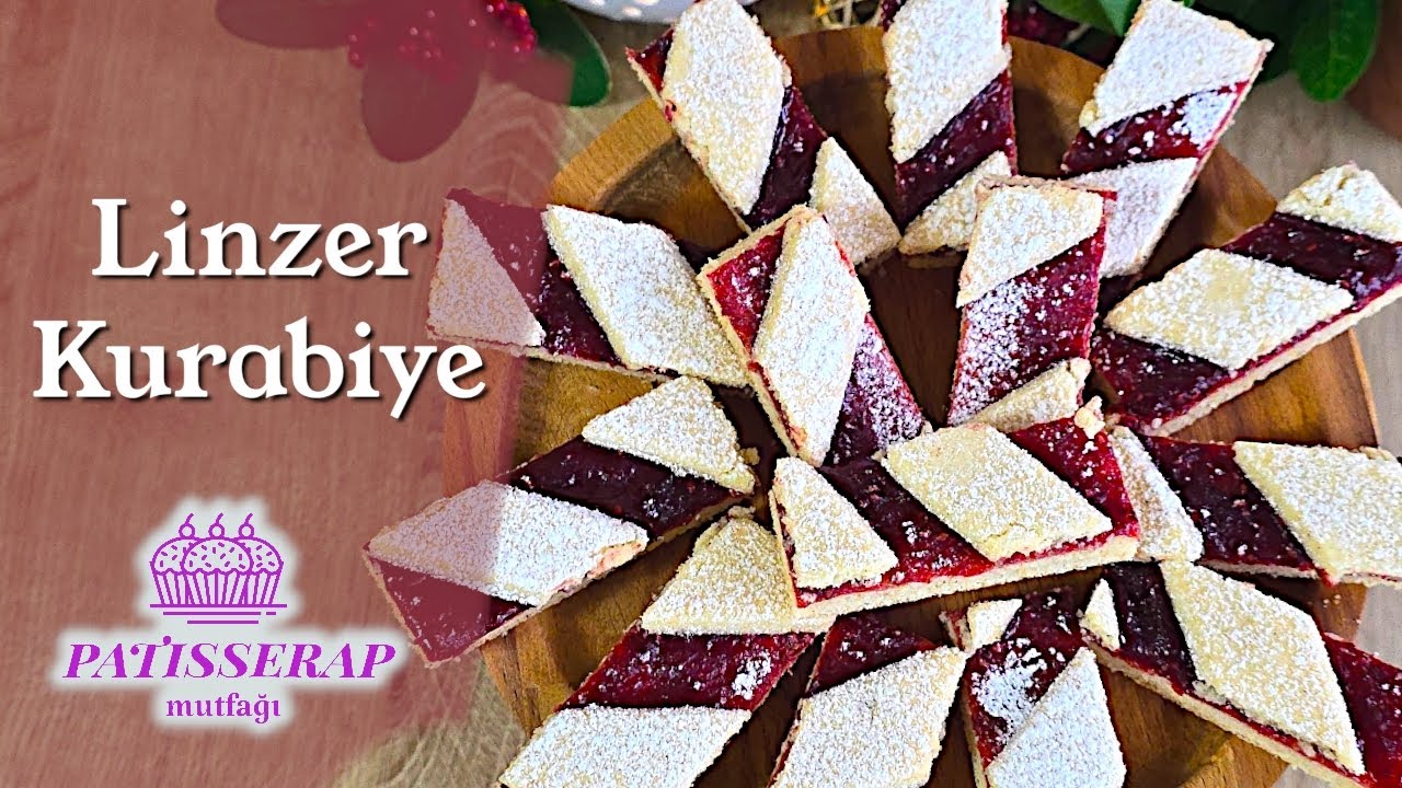 Linzer kurabiye / Reçelli Kurabiye
