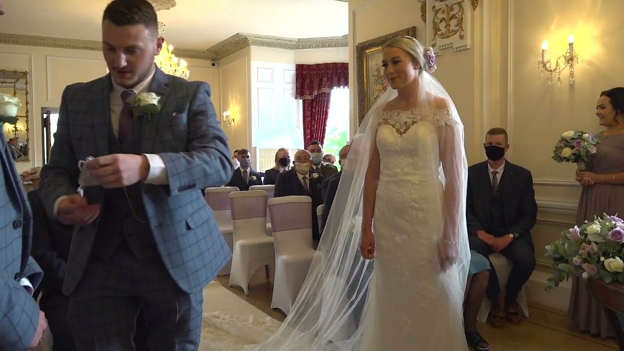 Auchen Castle wedding