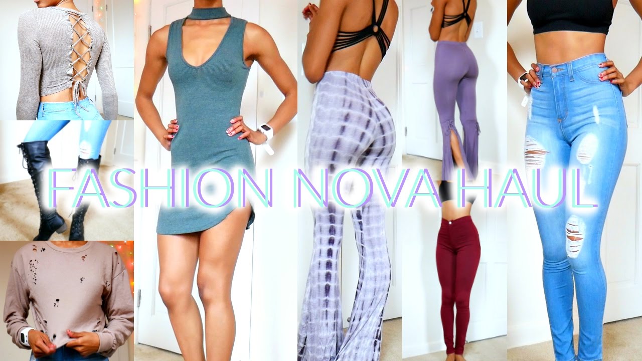 HUGE FASHION NOVA TRY ON HAUL! 2016 • Lawenwoss