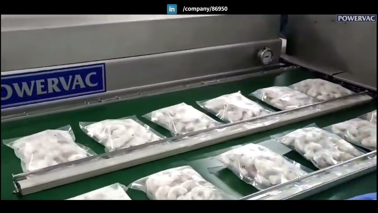 Seafood Packaging Machine | Shrimp Packing process Machine #vacuumsealer #vacuumpackaging