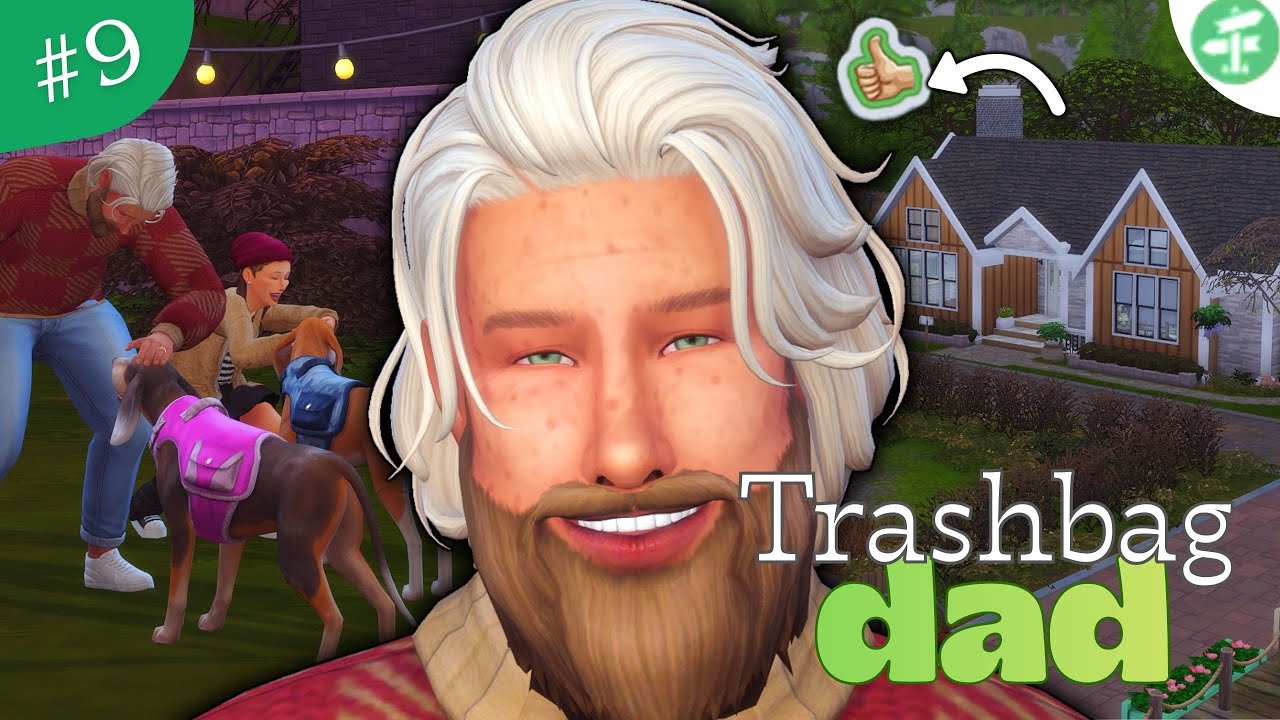 NOS MUDAMOS E *MUITA COISA* ACONTECEU!!! | EP 9 | TRASHBAG DAD 🦥 | The Sims 4 | Kabel 🌼