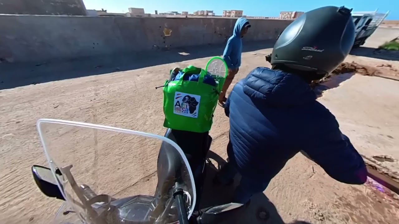 Dalla Sicilia in Sudafrica con Honda SH350 