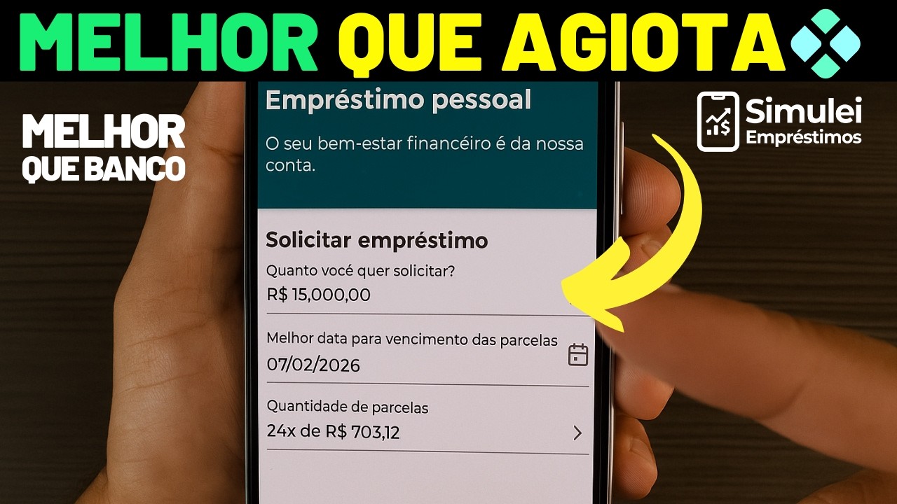 4 NOVOS EMPR&Eacute;STIMOS QUE APROVAM NEGATIVADO R&Aacute;PIDO | SEM TAXA E NO PIX NA HORA