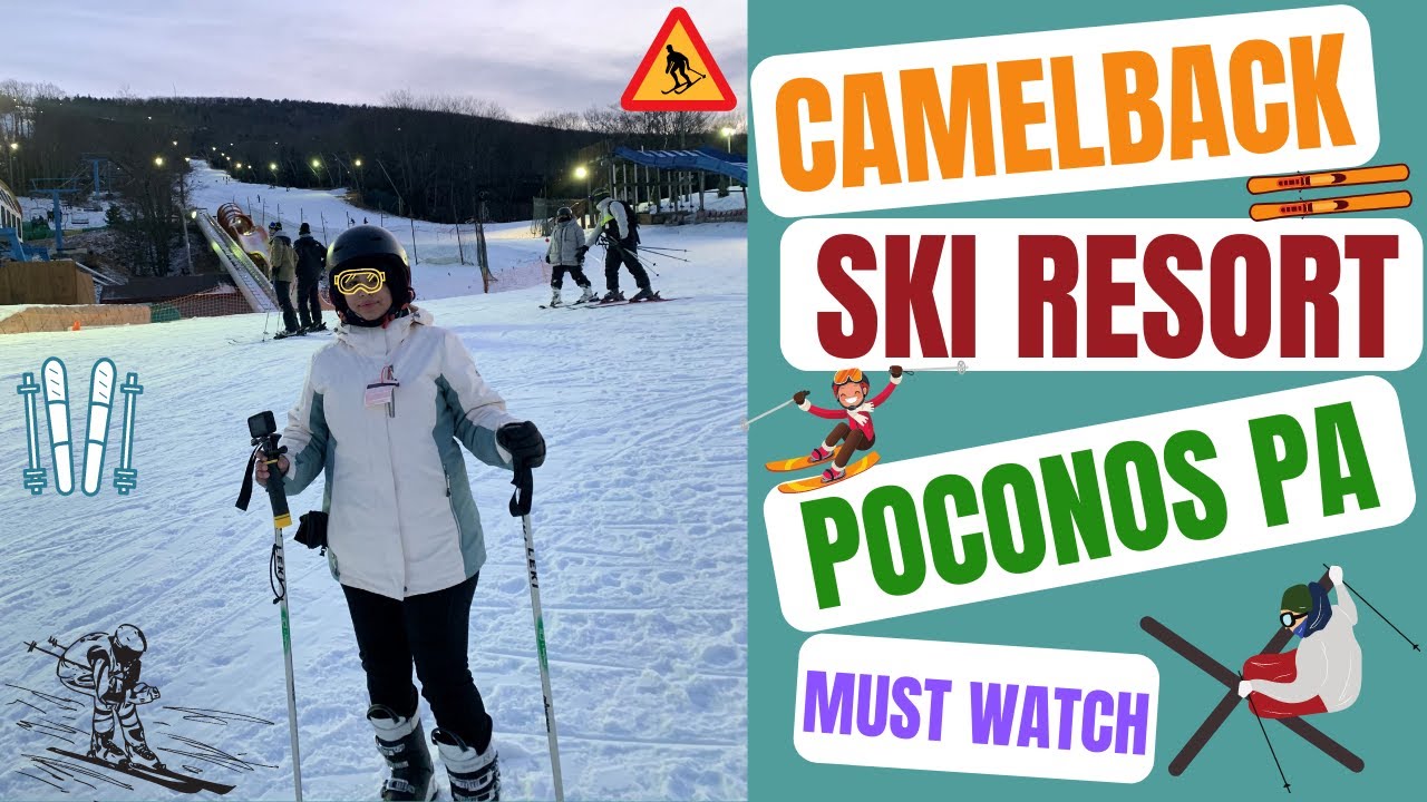 CAMELBACK SKI RESORT |HOTEL |WATERPARK |SNOWTUBING IN POCONOS TRIP BY PLANET CRAVING IN (URDU/HINDI)