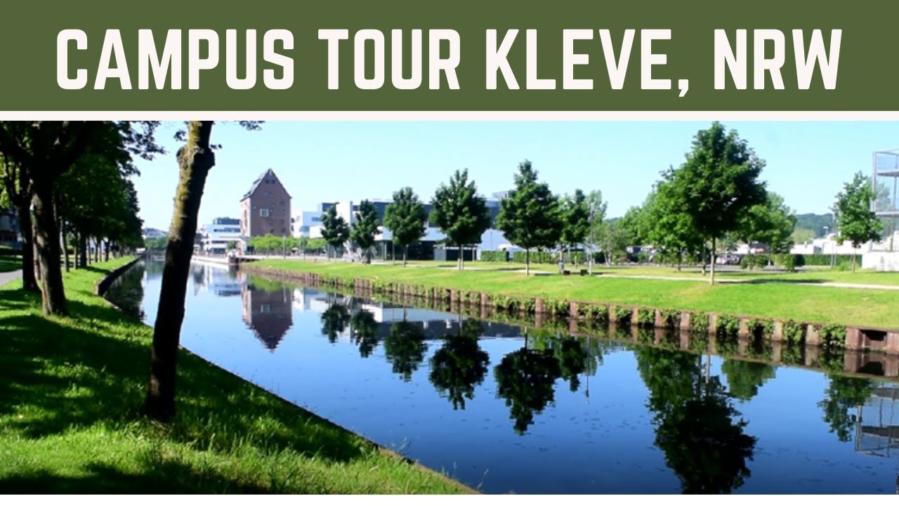 STUDY IN GERMANY| CAMPUS TOUR/STUDENT HOME HOCHSCHULE RHEIN-WAAL, KLEVE