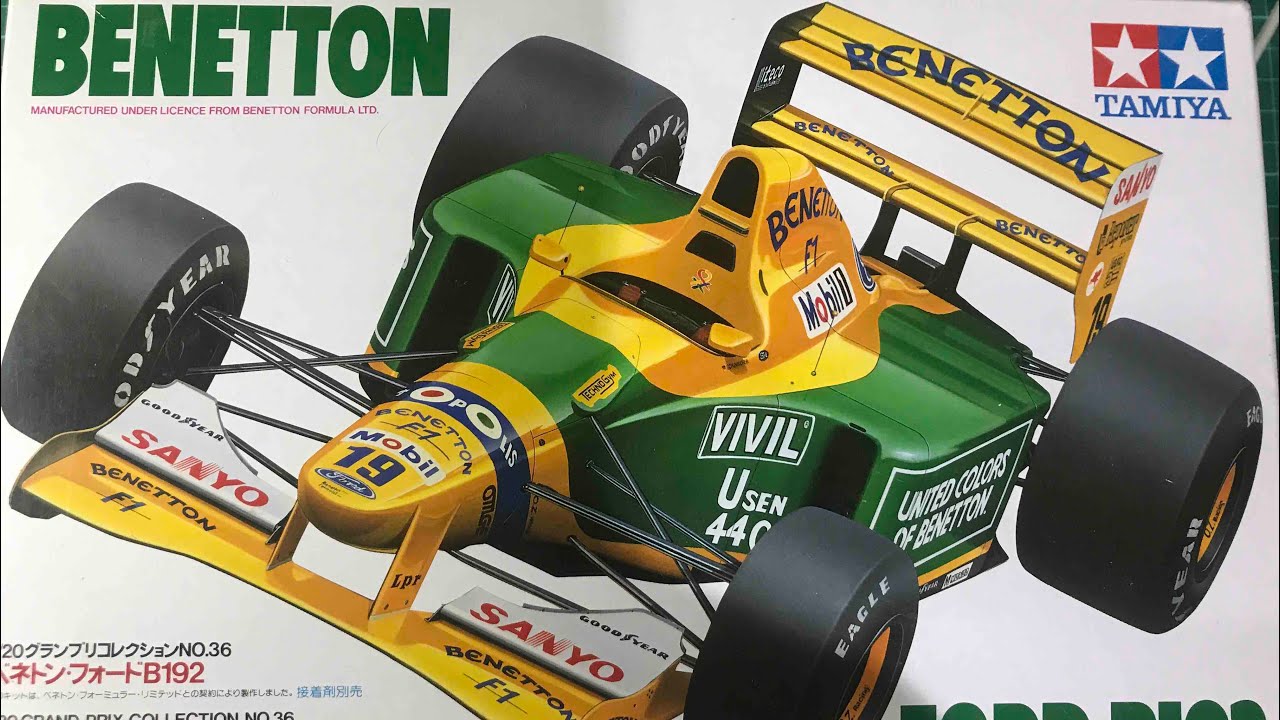 Tamiya 1:20th scale Benetton B192