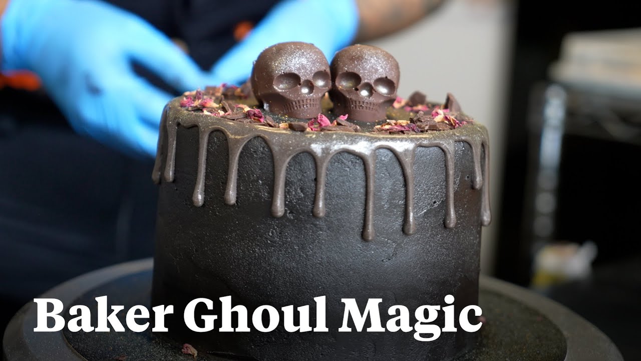 Goth vegan baker sells creepy cakes in time for Halloween