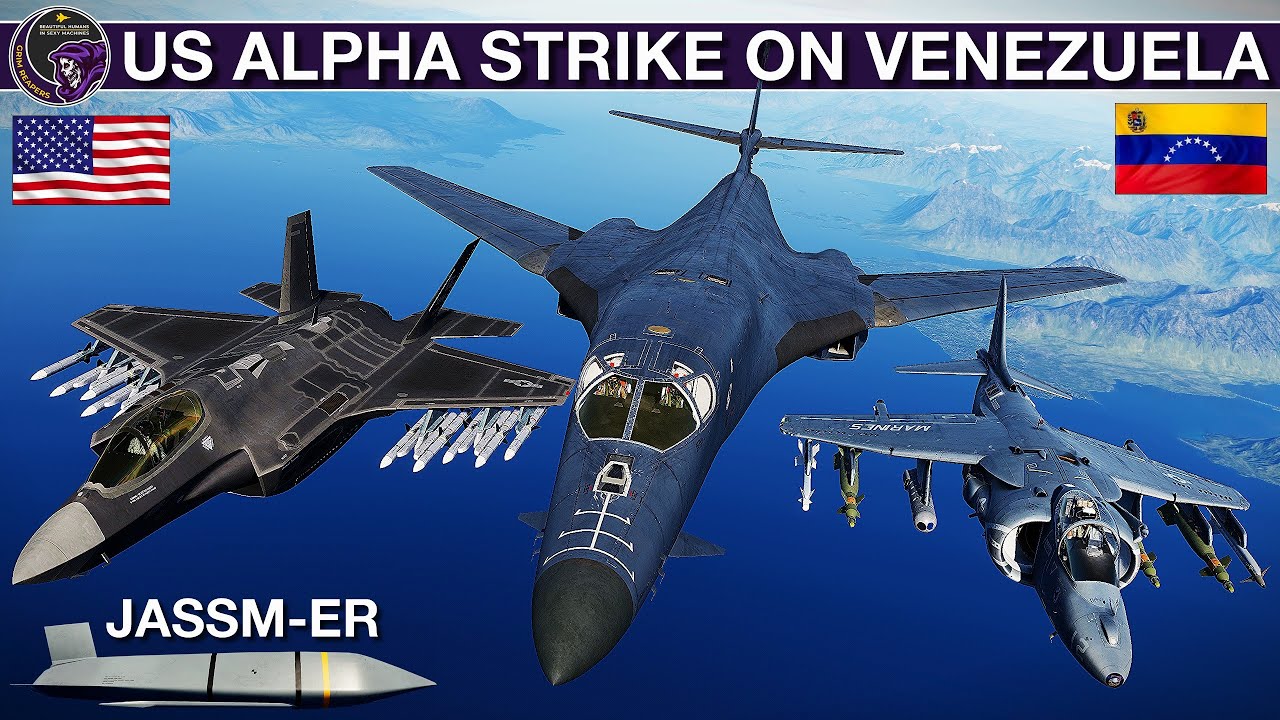 Как может выглядеть первый удар США по Венесуэле? (WarGames 299) | DCS