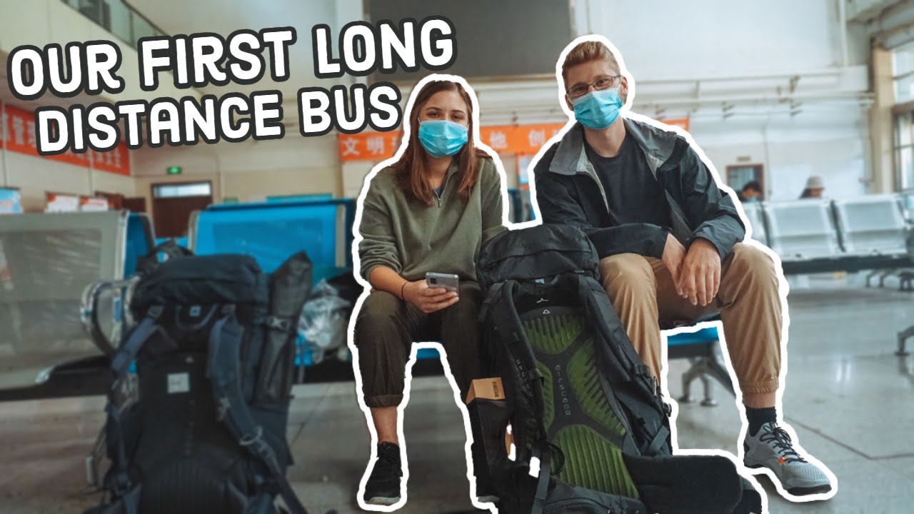 First Long Distance Bus in China - Day Five on the Silk Road