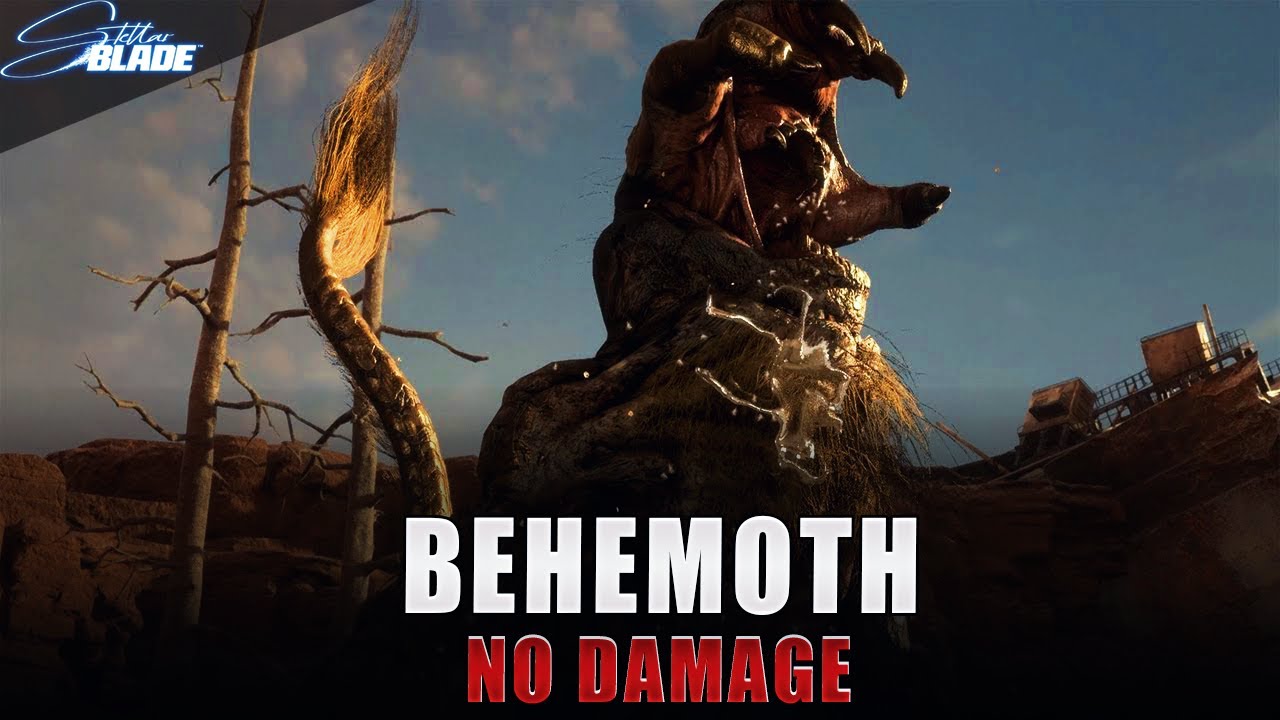 Stellar Blade - Behemoth Boss fight (No Damage)