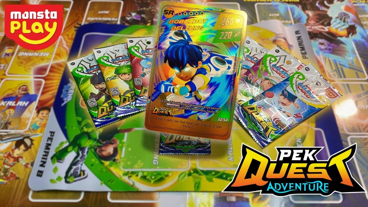 Unboxing Pek Quest Adventure Terbaru! - Monsta Galaxy Card Indonesia