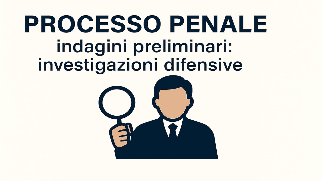 Processo penale - Indagini preliminari: investigazioni difensive | Riassunti procedura penale