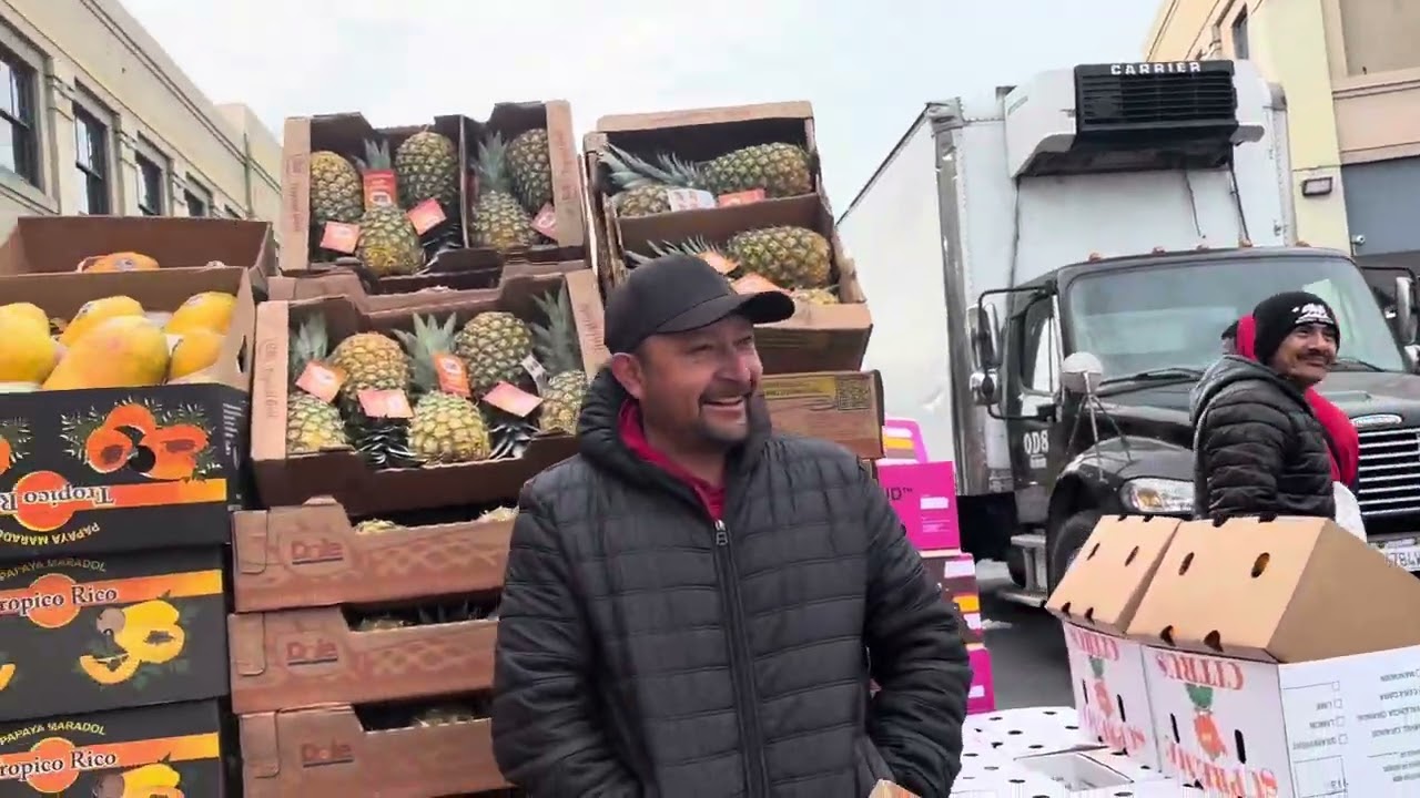 MERCADO DE FRUTAS Y VERDURAS  EN LOS ÁNGELES CALIFORNIA!!