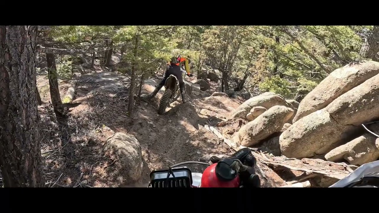 Pipestone Montana in February! Hard enduro dirt bike riding in what should be winter in Montana.