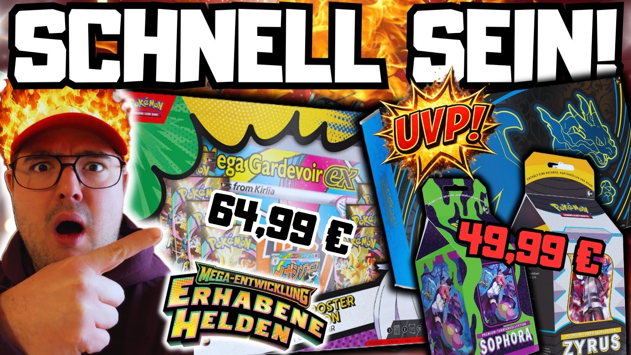 SCHNELL SEIN! 🔥 Glurak UPK zum UVP & krasse Pokemon SCHWERT & SCHILD Deals | Picks der Woche