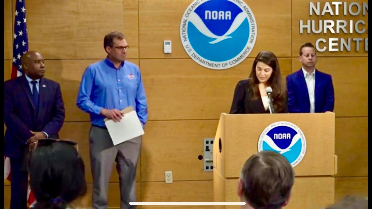 2024 Atlantic Hurricane Season Press Conference from NHC in Miami, FL (May 31, 2024)